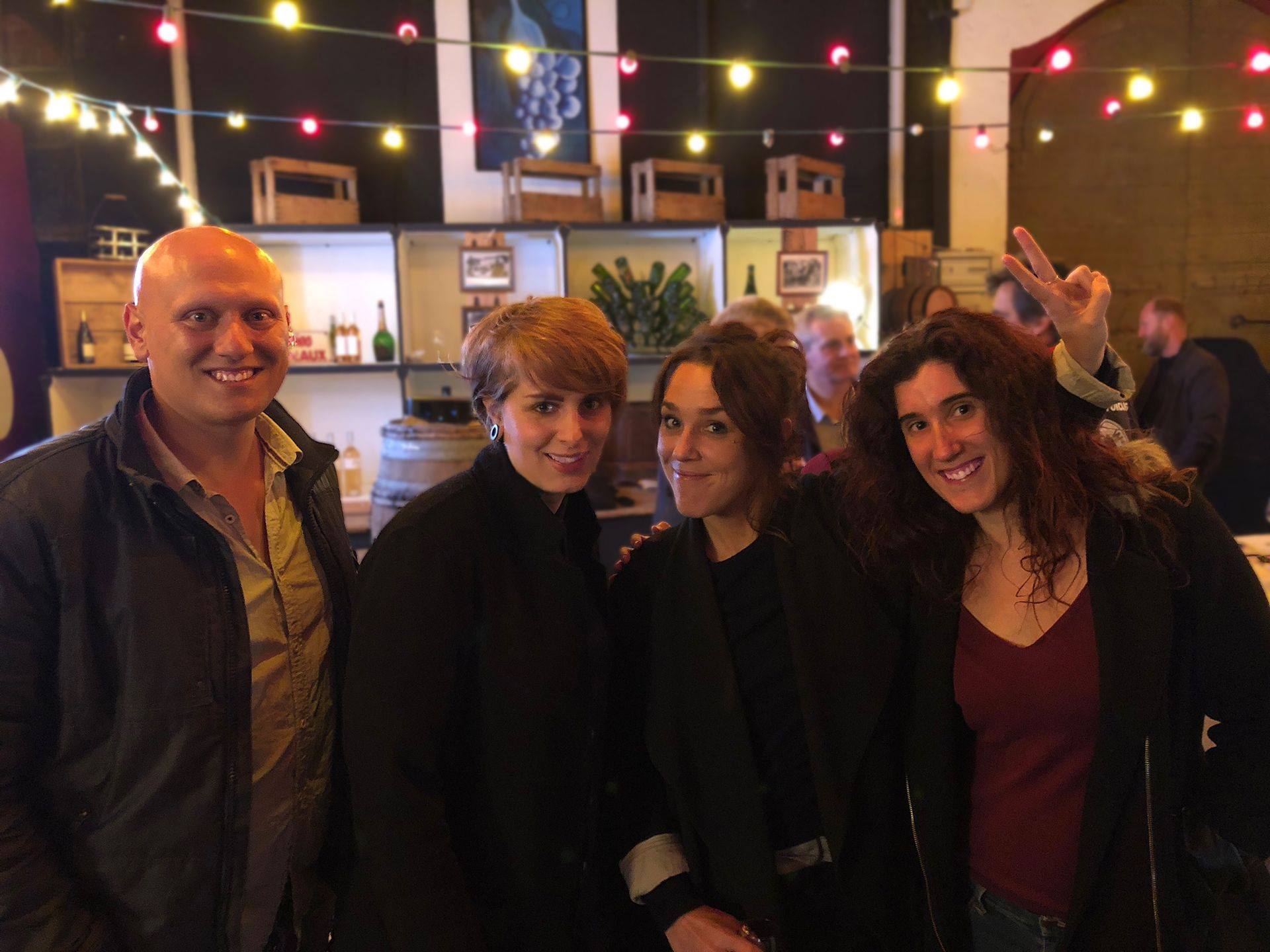 Rencontre avec l'artiste ZAZ afin de la soutenir dans son projet du Crussol Festival