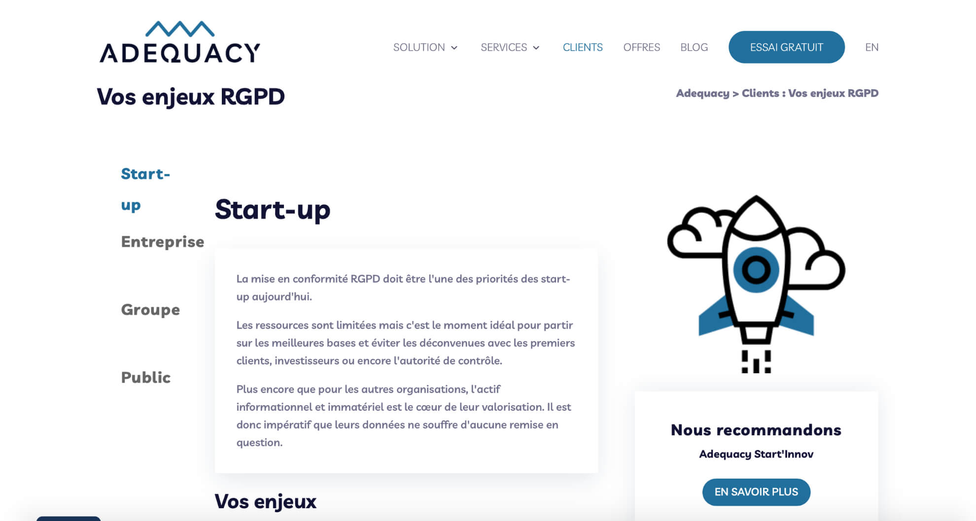 webdesign page pillier